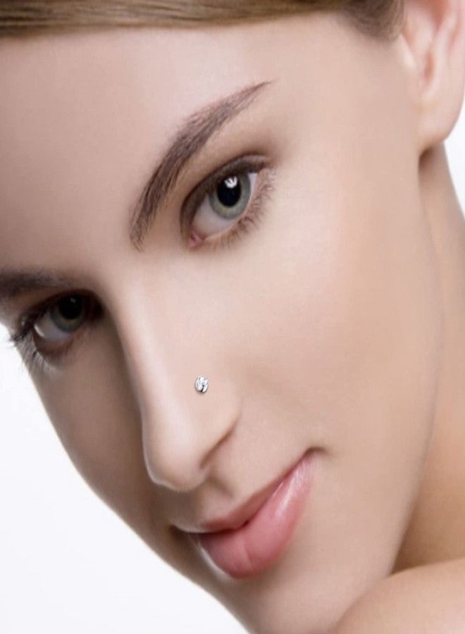 BLISI Nose Rings Titanium 18G Nose Piercings Screw for Women Nose Rings L-Shaped Nose Studs Set for Women Men Nostril Piercing Jewelry - Image 4